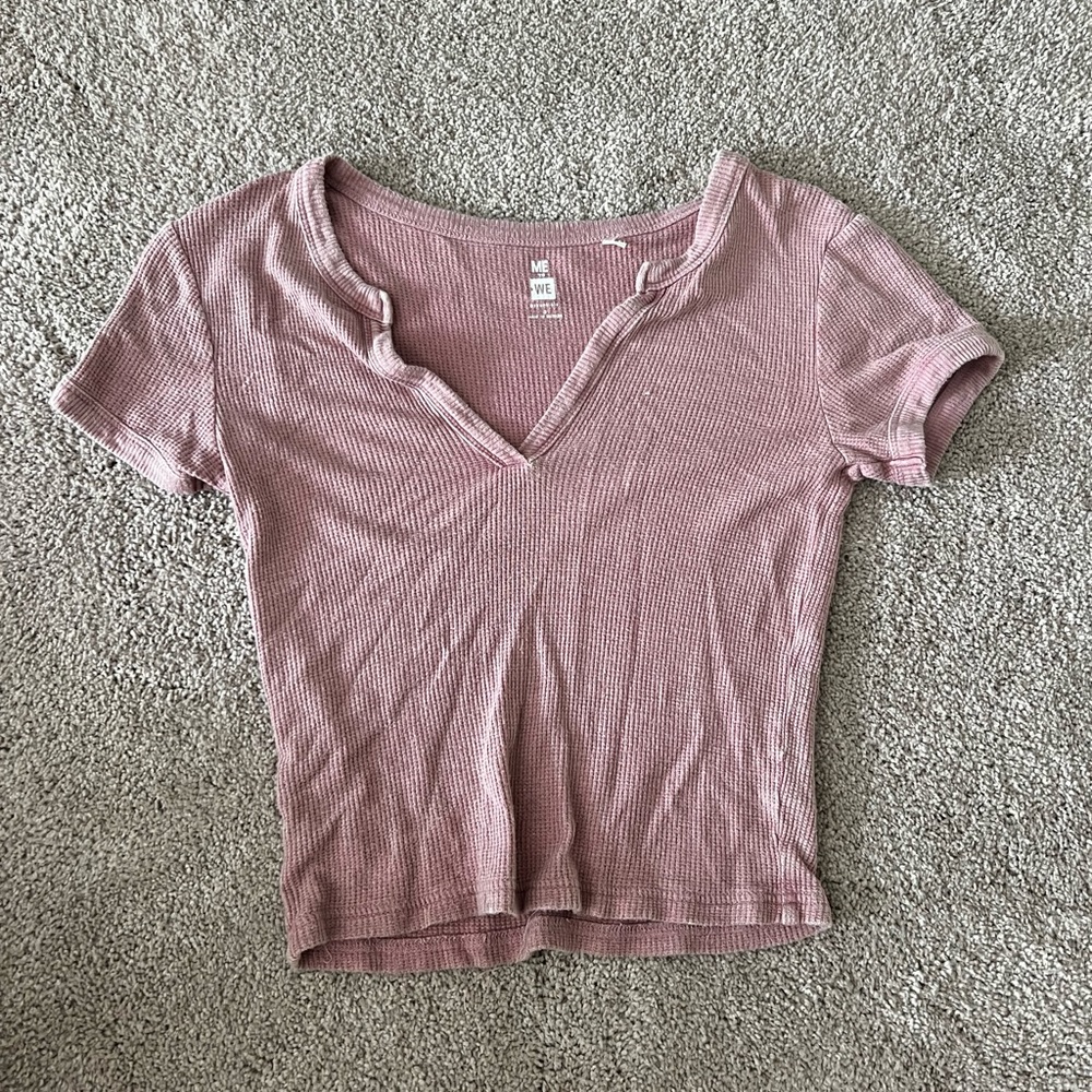 Short Sleeve Crop Top
